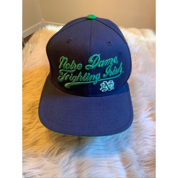 ADIDAS Notre Dame Fighting Irish baseball hat Youth OSFA - Picture 1 of 7